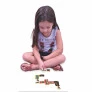 Jogo de Dominó Infantil - Madeira - Hot Wheels - 28 Peças - Xalingo