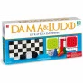 Jogo de Tabuleiro - 2 por 1 - Dama e Ludo - Nig Brinquedos
