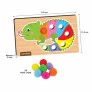 Jogo Educativo - Madeira - Crescer - Pega Pompom - Nig Brinquedos