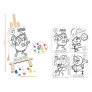 Kit de Pintura com Cavalete - Galinha Pintadinha - Nig Brinquedos