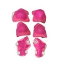 Kit de Proteção Infantil com Capacete Chamas - Rosa - Zippy Toys