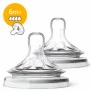 Kit 2 Bicos de Mamadeiras - N4 - Anticólica - Pétala - Philips Avent