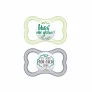 Kit 2 Chupetas - SkinSoft - Air - 18m - Neutra - MAM
