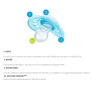 Kit 2 Chupetas - SkinSoft - Flow - 06m - Foquinhas - MAMCH24323