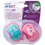 Kit 2 Chupetas - Ultra Air - 18m - Girafa-Preguiça - Philips Avent