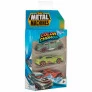 Kit 3 Carrinhos - Metal Machines - Rev White Dragsta - Candide