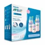 Kit 3 Mamadeiras - Anticólica - 125-260-330ml - Clássica - Rosa - Philips Avent