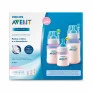 Kit 3 Mamadeiras - Anticólica - 125-260-330ml - Clássica - Rosa - Philips Avent