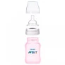 Kit 3 Mamadeiras - Anticólica - 125-260-330ml - Clássica - Rosa - Philips Avent