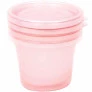 Kit 3 Potinhos para Papinha da Bebê - 180ml - Rosa - Buba