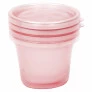 Kit 3 Potinhos para Papinha da Bebê - 180ml - Rosa - Buba