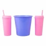 Kit Almofada Porta Pipoca Dupla - Colorir os Momentos - Uatt