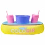 Kit Almofada Porta Pipoca Dupla - Colorir os Momentos - Uatt