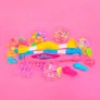 Kit Bijuterias Infantil - Top Fashion - Maleta Rosa - DM Toys