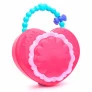Kit Bijuterias Infantil - Top Fashion - Maleta Rosa - DM Toys