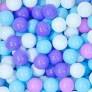 Kit Bolsa com 100 Bolinhas Plásticas - Bag Ice - BB Bolinhas