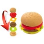Kit Comidinha Infantil - Cesta Pic Burguer - Magic Toys
