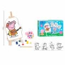 Kit de Pintura com Cavalete - Peppa Pig - Nig Brinquedos