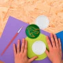 Kit de Pintura Infantil - Art e Craft Cerâmica - Pratinhos - Zoop Toys