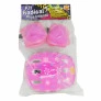 Kit de Proteção Infantil - Radical Plus Star Pink - Rosa - DM Toys