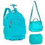 Kit Escolar - Rebecca Bonbon - Mochila + Lancheira + Estojo - Azul - Clio Style