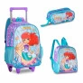 Kit Escolar - Sereias - Mochila + Lancheira + Estojo - Clio Style