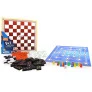 Kit Jogos Clássicos - 5 em 1 - Dama - Ludo - Trilha - Dominó - Loto - Xalingo