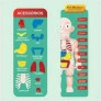 Kit Médico Infantil - Clini Kids - Corpo Humano - 13 peças - Toyng