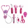 Kit Médico Infantil com Maleta - Clini Kids - 9 peças - Rosa - Toyng