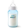 Kit Mamadeira + Bico 4 - Anticólica - 330ml - Clássica - Azul - Philips Avent