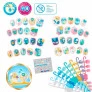 Kit Manicure Infantil - Aquabeads - Refil Unhas Unicórnios - Epoch Magia