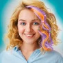 Kit Pinta Cabelo Infantil - Crazy Chic - Penteado da Moda - Fun Divirta-se