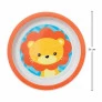Kit Refeição Infantil - Prato - Bowl - Copinho - Animal Fun - Leão - Buba 