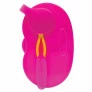 Kit Refeição Infantil com Divisória - Bowl e Colher - 320ml - Rosa - Buba