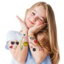 Kit Tatuagem Temporária Infantil - Beaut Tattoo - 120 Adesivos - Toyng