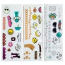 Kit Tatuagem Temporária Infantil - Beaut Tattoo - 45 Adesivos - Toyng