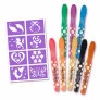 Kit Tatuagem Temporária Infantil - Tattoo Collection - Canetas Gel - DM Toys