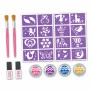 Kit Tatuagem Temporária Infantil - Tattoo Collection - Glitter Plus - DM Toys