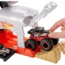 Conjunto e Lançador - Hot Wheels - Monster Trucks - Bone Shaker - Mattel
