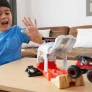 Conjunto e Lançador - Hot Wheels - Monster Trucks - Bone Shaker - Mattel