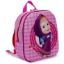 Lancheira 3D Infantil - Masha e o Urso - Masha Sweet - Rosa - P - Maxtoy