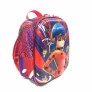 Lancheira 3D Infantil - Miraculous - Ladybug - Vermelha - P - Maxtoy