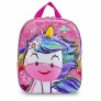 Lancheira 3D Infantil - Unicórnio - Cute Sweet - Rosa - P - Maxtoy