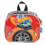 Lancheira Térmica Infantil - Hot Wheels Pneu - Preta - Luxcel
