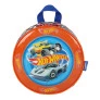 Lancheira Térmica Infantil Redonda - Hot Wheels - Azul - Luxcel