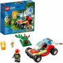 LEGO City - Bombeiro Floresta em Chamas - 84 Peças - Lego Original.