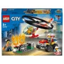 LEGO City - Combate ao Fogo com Helicóptero - 93 Peças - Lego 