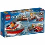 LEGO City - Incêndio na Doca - 97 Peças - Lego