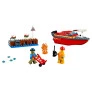 LEGO City - Incêndio na Doca - 97 Peças - Lego