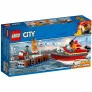 LEGO City - Incêndio na Doca - 97 Peças - Lego